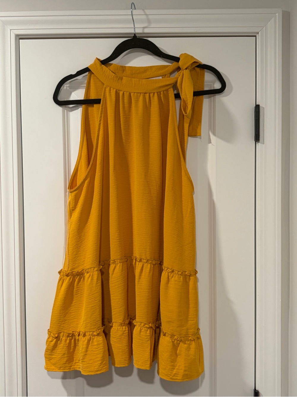 FSL Apparel Mustard Yellow Crew Neck Top